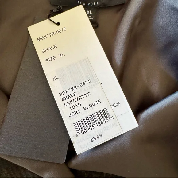 NWT grey velvet Lafayette 148 tunic / dress XL - Picture 11 of 15